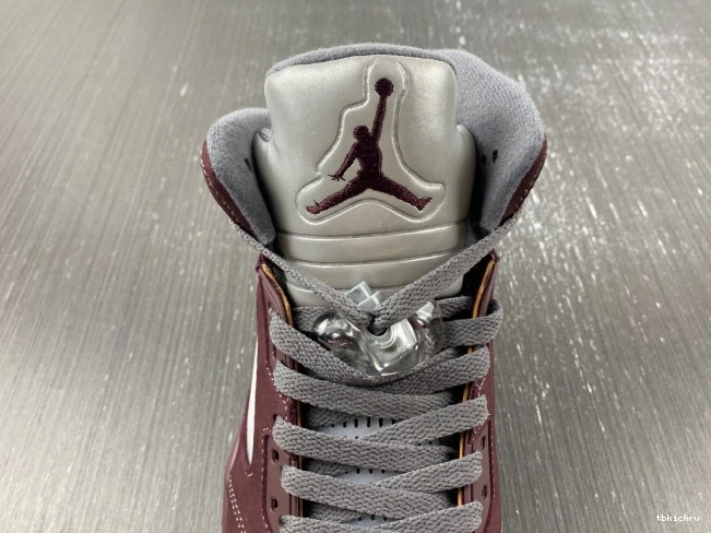 Reps TBK DZ4131-600 Air 5 Jordan Burgundy 0806